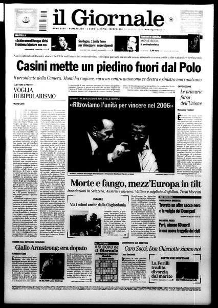 Il giornale : quotidiano del mattino